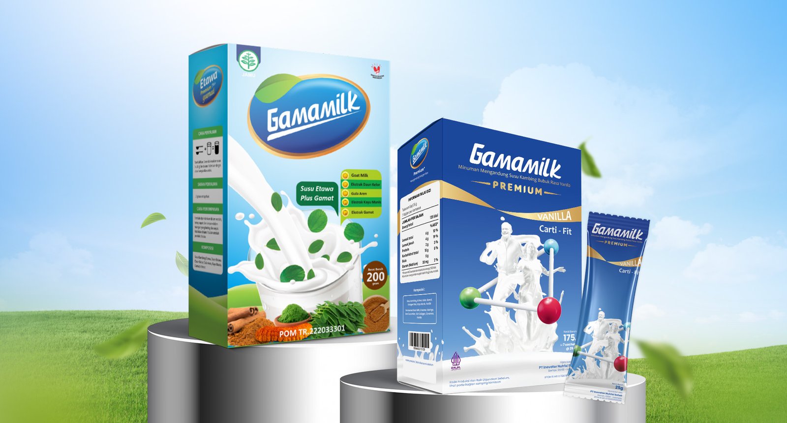 Gamamilk dan Gamamilk Premium