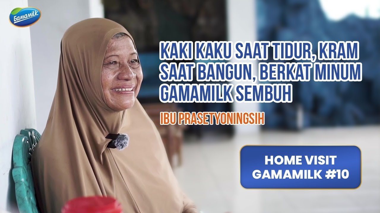 Keluarga menikmati Gamamilk
