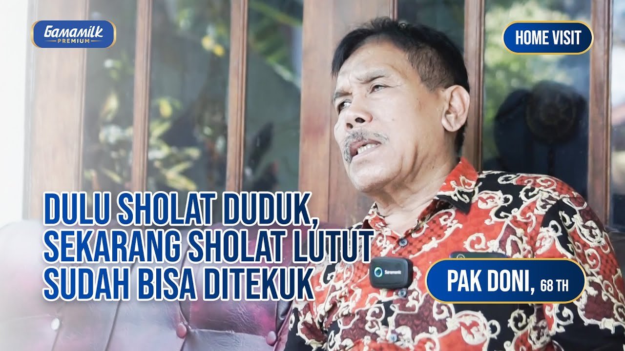 Keluarga menikmati Gamamilk di rumah